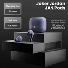 Joker And Jordan JanPods TWS Earbuds with 100 HRS Playtime,