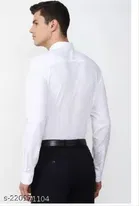 Cotton Blend Solid Full Sleeves Shirt for Men 