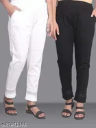 Cotton Lycra Trouser for Women 