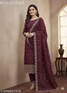 Embroidered Floral Patiala for Women 