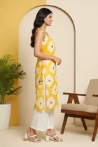 Tie Up Rayon Kurti for Women 