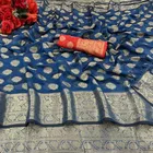Jacquard Woven Design Saree for Women 