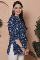 Cotton Printed Top for Women 