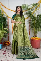 Banarasi Embellished Saree for Women 
