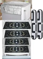 Knit 7 Pcs Fridge Cover Set 