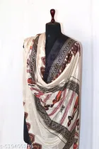 Art Silk Printed Dupatta for Women & Girls, Multicolour 