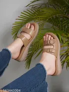 Solid Open Toe Heel Sandals for Women 