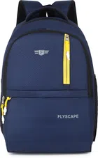Polyester Laptop Backpack for Men & Women (Navy Blue, 29 L)