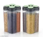 Plastic 4 in 1 Food Storage Container 
