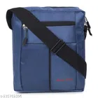Fabric Sling Bags for Men (Blue, 35 L)