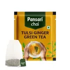 पंसारी तुलसी अदरक ग्रीन 100% नेचुरल टी पैक 25 डिप