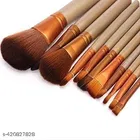 Combo of 12 Pcs Makeup Brushes & Blender 