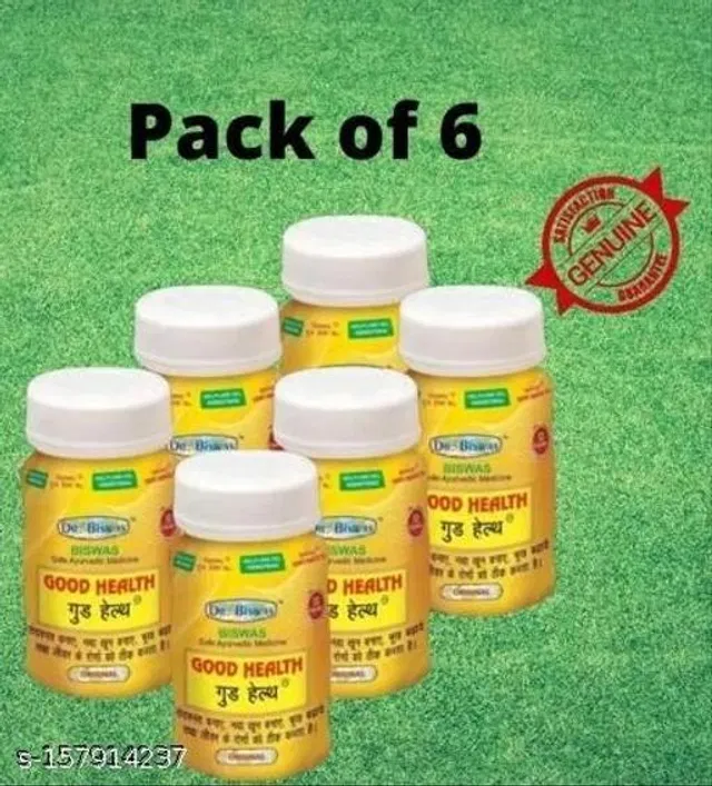 Dr. Biswas Ayurvedic Good Health -50 Capsules, Pack Of 6