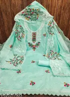 Embroidered Unstitched Suit for Women 