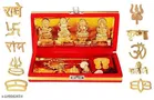 Tilak with Laxmi Bhandri Ayurpatra Shri Dhan Laxmi- Kuber Bhandari Yantra Brass Yantra 