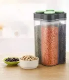 Plastic 3 Section Kitchen Storage Container 