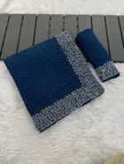 Georgette Woven Design Saree for Women 