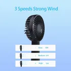 Immutable Preimum Quality Rechargeable Portable Mini Fan with 3 Speeds USB Rechargeable Fan Rechargeable Fan -Multicolor