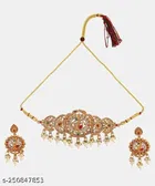 Copper Necklace with Earrings for Women 