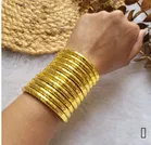 Alloy Spiral Bangle Bracelet for Women 