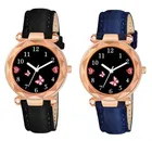 Designer Leather Analog Watch for Women & Girls 
