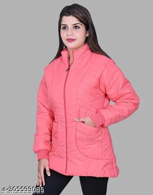 Jacket for Women (Pink, XL)