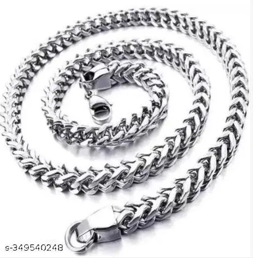 Rope Chain for Men (Silver)