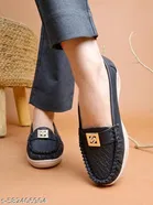 Shoetopia Synthetic Loafers for Women 