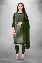 Georgette Unstitched Dress Material for Women 