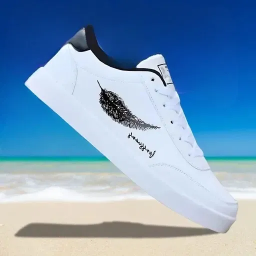 Sneakers for Men (White, 5)