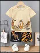 Hosiery Cotton Clothing Set for Boys 