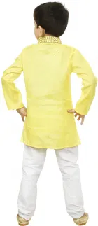 Cotton Embroidery Kurta & Pajama Set for Boys 
