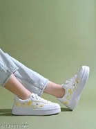 Shoetopia Girls Sneakers White 