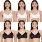 Cotton Blend Non Padded Bra for Women 