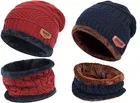 Winter Cap with Neck Warmer for Men & Women 