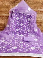 Organza Unstitched Dress Material for Women 