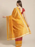 शारदा क्रिएशन मैसूर सिल्क प्रिंटेड साड़ी 