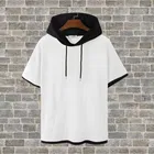 Hooded Colorblocked T-Shirt for Men 