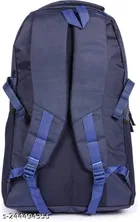 Polyester Backpack for Men & Women, Blue