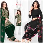 Synthetic Unstitched Dress Material for Women & Girls 