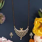 Alloy Mangalsutra with Earrings for Women 