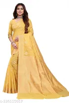 Chanderi Cotton Zari Woven Saree for Women 
