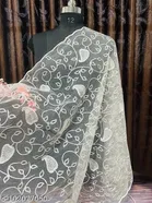 Embroidered Net Dupatta for Women 