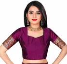 Silk Woven Design Saree for Women, Wine 