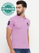 Logo Print Polo T-Shirt for Men 