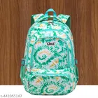 Canvas Backpack Bag, Green
