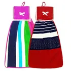 Soft Cotton Double Side Hanging Hand Towel 