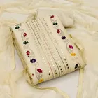 Chanderi Cotton Unstitched Dress Material for Women 