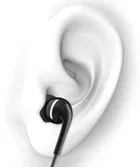 Wired Earphones Pack of 2 Black and White