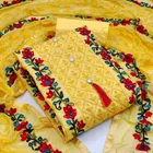 वीमेन अन्स्टिचड ड्रेस मटेरियल सूट 